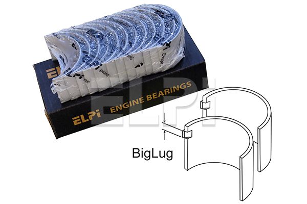 Set lagar biela LP121 3225 STD ELPI